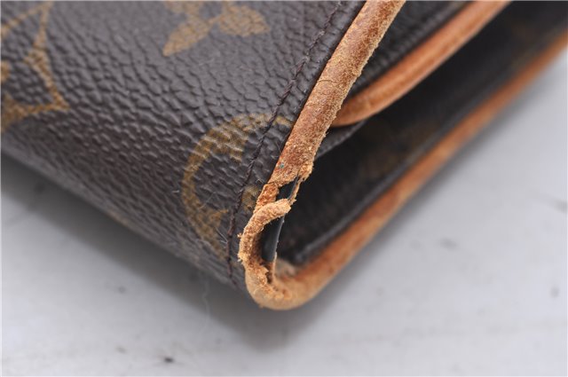 Authentic Louis Vuitton Monogram Pochette Twin GM Shoulder Bag M51852 LV 4761D