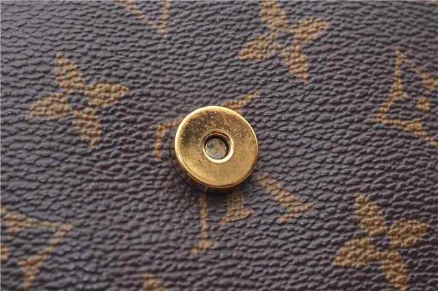 Authentic Louis Vuitton Monogram Pochette Twin GM Shoulder Bag M51852 LV 4761D