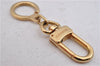 Authentic LOUIS VUITTON Charm Key Chain Anokre Gold M62694 LV 4762C