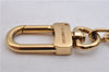 Authentic LOUIS VUITTON Charm Key Chain Anokre Gold M62694 LV 4762C