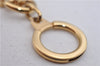 Authentic LOUIS VUITTON Charm Key Chain Anokre Gold M62694 LV 4762C