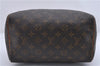 Authentic Louis Vuitton Monogram Speedy 25 Boston Hand Bag M41528 LV 4762D
