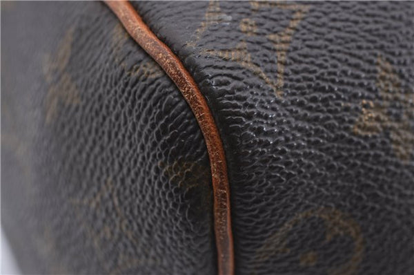 Authentic Louis Vuitton Monogram Speedy 25 Boston Hand Bag M41528 LV 4762D