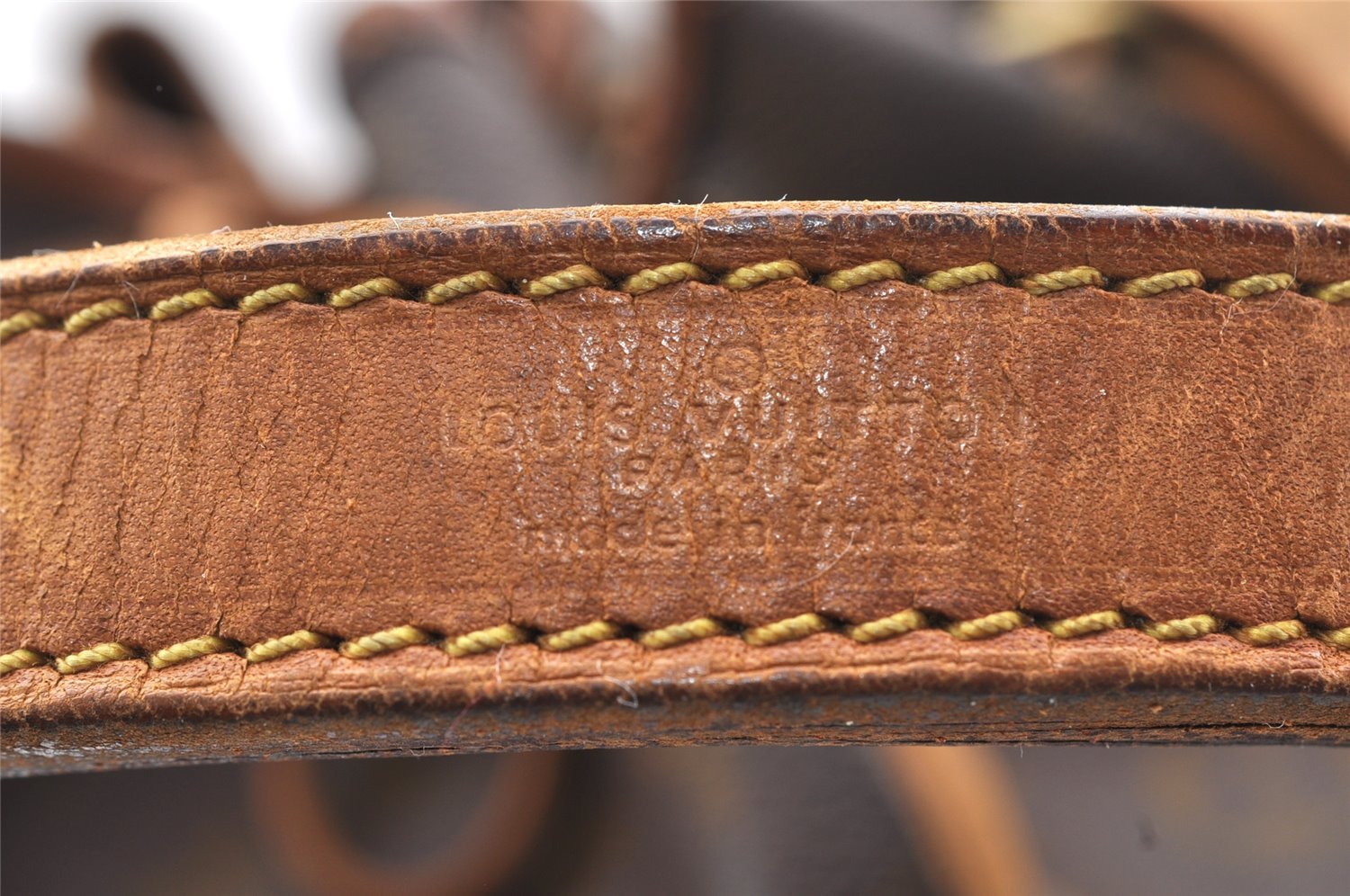 Authentic Louis Vuitton Monogram Petit Noe Drawstring Bag Old Model LV 4763I