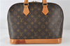 Authentic Louis Vuitton Monogram Alma Hand Bag Purse M51130 LV 4764D