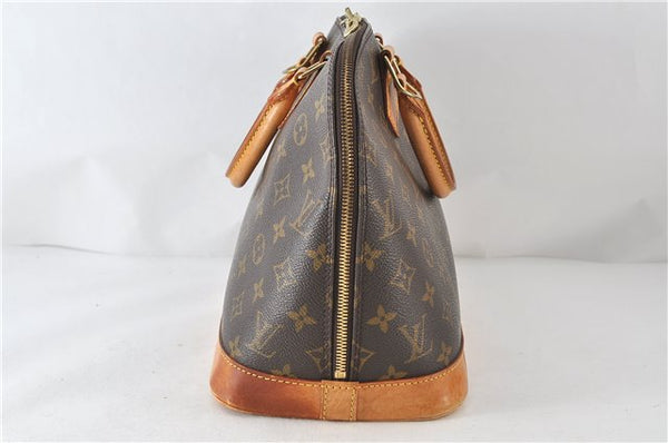 Authentic Louis Vuitton Monogram Alma Hand Bag Purse M51130 LV 4764D