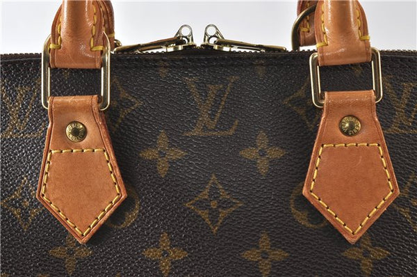 Authentic Louis Vuitton Monogram Alma Hand Bag Purse M51130 LV 4764D