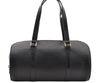 Authentic Louis Vuitton Epi Soufflot Black Hand Bag M52222 LV 4764I