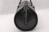 Authentic Louis Vuitton Epi Soufflot Black Hand Bag M52222 LV 4764I