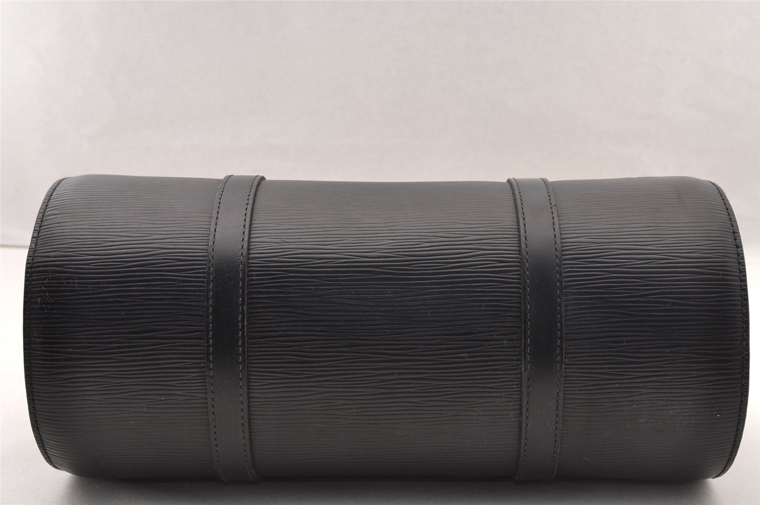 Authentic Louis Vuitton Epi Soufflot Black Hand Bag M52222 LV 4764I