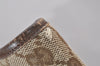 Authentic GUCCI Shoulder Tote Bag GG Canvas Leather 0021098 Brown Junk 4767I