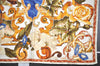 Authentic CHANEL Scarf Vintage Flower Motif CC Logo Silk White 4770I