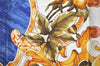 Authentic CHANEL Scarf Vintage Flower Motif CC Logo Silk White 4770I
