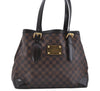 Authentic Louis Vuitton Damier Hampstead MM Shoulder Tote Bag N51204 LV 4771D