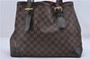 Authentic Louis Vuitton Damier Hampstead MM Shoulder Tote Bag N51204 LV 4771D