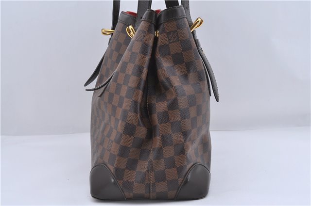 Authentic Louis Vuitton Damier Hampstead MM Shoulder Tote Bag N51204 LV 4771D