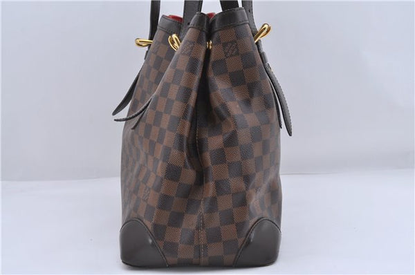 Authentic Louis Vuitton Damier Hampstead MM Shoulder Tote Bag N51204 LV 4771D