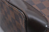 Authentic Louis Vuitton Damier Hampstead MM Shoulder Tote Bag N51204 LV 4771D