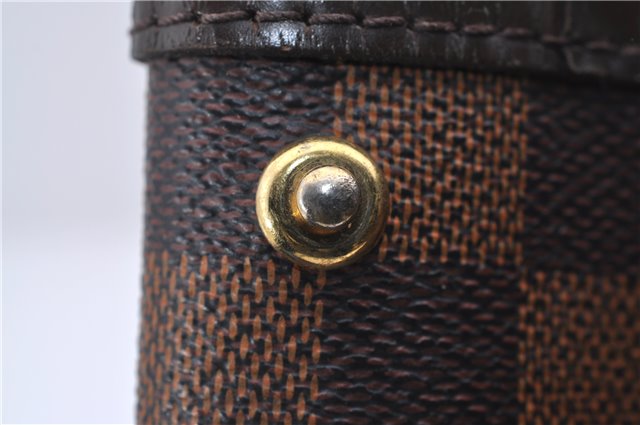 Authentic Louis Vuitton Damier Hampstead MM Shoulder Tote Bag N51204 LV 4771D