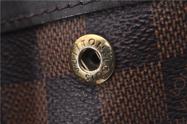 Authentic Louis Vuitton Damier Hampstead MM Shoulder Tote Bag N51204 LV 4771D