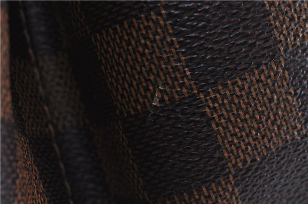 Authentic Louis Vuitton Damier Hampstead MM Shoulder Tote Bag N51204 LV 4771D