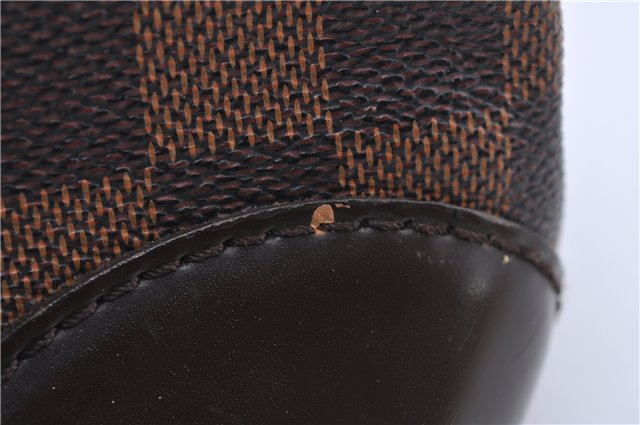 Authentic Louis Vuitton Damier Hampstead MM Shoulder Tote Bag N51204 LV 4771D