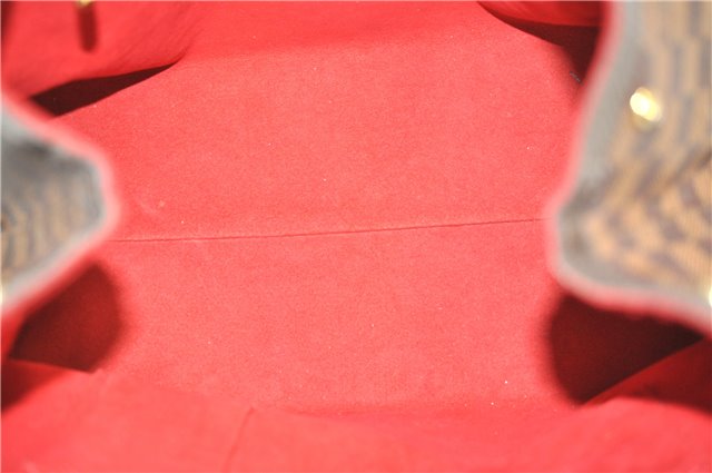 Authentic Louis Vuitton Damier Hampstead MM Shoulder Tote Bag N51204 LV 4771D