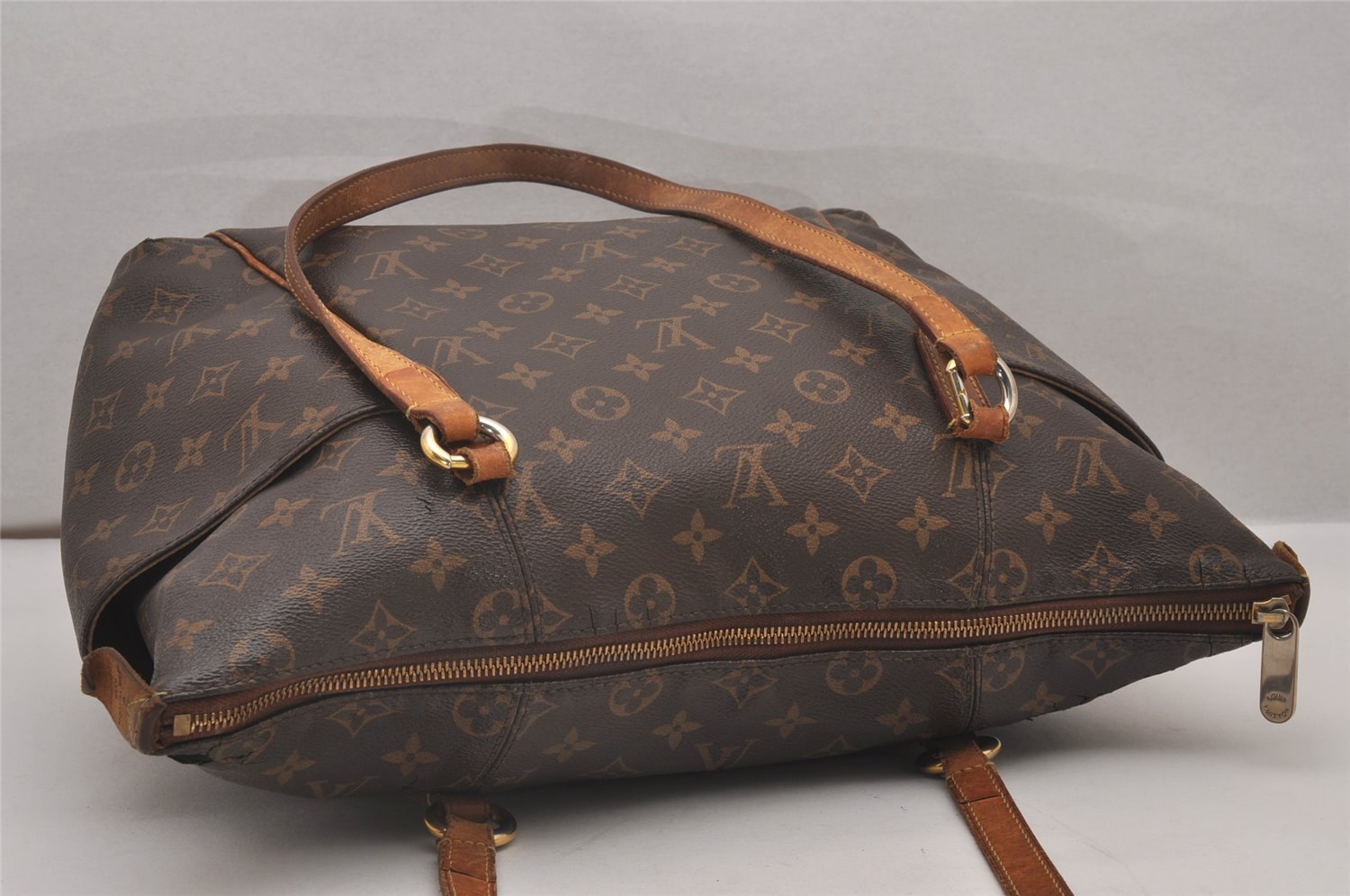 Authentic Louis Vuitton Monogram Totally MM Shoulder Tote Bag M41015 LV 4771I