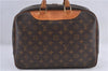Authentic LOUIS VUITTON Monogram Deauville Hand Bag M47270 LV 4772C