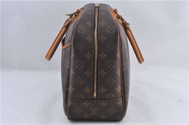 Authentic LOUIS VUITTON Monogram Deauville Hand Bag M47270 LV 4772C