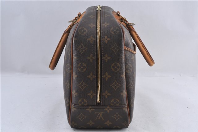 Authentic LOUIS VUITTON Monogram Deauville Hand Bag M47270 LV 4772C