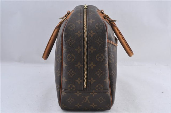 Authentic LOUIS VUITTON Monogram Deauville Hand Bag M47270 LV 4772C