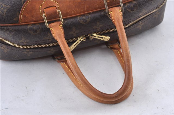 Authentic LOUIS VUITTON Monogram Deauville Hand Bag M47270 LV 4772C