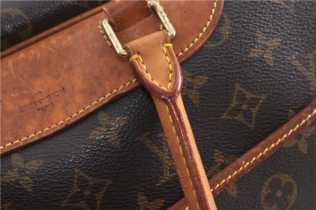 Authentic LOUIS VUITTON Monogram Deauville Hand Bag M47270 LV 4772C
