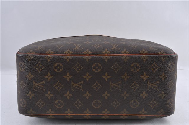 Authentic LOUIS VUITTON Monogram Deauville Hand Bag M47270 LV 4772C