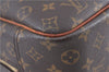 Authentic LOUIS VUITTON Monogram Deauville Hand Bag M47270 LV 4772C