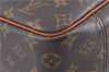 Authentic LOUIS VUITTON Monogram Deauville Hand Bag M47270 LV 4772C