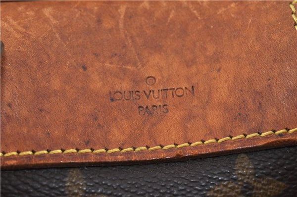 Authentic LOUIS VUITTON Monogram Deauville Hand Bag M47270 LV 4772C