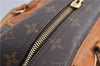 Authentic LOUIS VUITTON Monogram Deauville Hand Bag M47270 LV 4772C