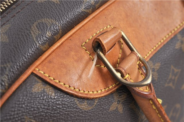 Authentic LOUIS VUITTON Monogram Deauville Hand Bag M47270 LV 4772C