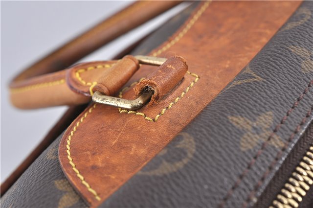 Authentic LOUIS VUITTON Monogram Deauville Hand Bag M47270 LV 4772C