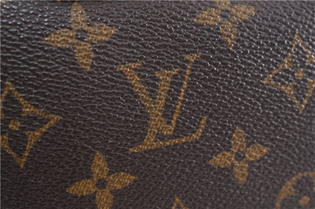 Authentic LOUIS VUITTON Monogram Deauville Hand Bag M47270 LV 4772C