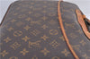Authentic LOUIS VUITTON Monogram Deauville Hand Bag M47270 LV 4772C