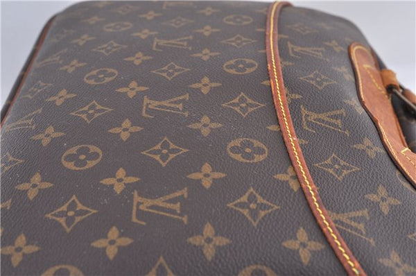 Authentic LOUIS VUITTON Monogram Deauville Hand Bag M47270 LV 4772C