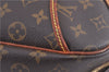 Authentic LOUIS VUITTON Monogram Deauville Hand Bag M47270 LV 4772C