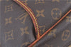 Authentic LOUIS VUITTON Monogram Deauville Hand Bag M47270 LV 4772C