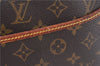 Authentic LOUIS VUITTON Monogram Deauville Hand Bag M47270 LV 4772C