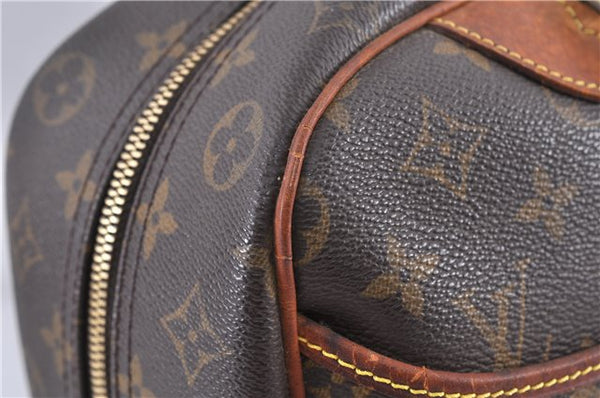 Authentic LOUIS VUITTON Monogram Deauville Hand Bag M47270 LV 4772C