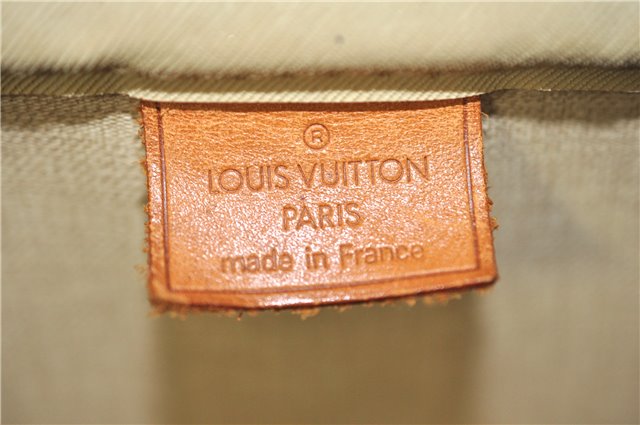 Authentic LOUIS VUITTON Monogram Deauville Hand Bag M47270 LV 4772C