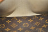 Authentic LOUIS VUITTON Monogram Deauville Hand Bag M47270 LV 4772C